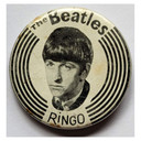 Beatles - Original 1960s Ringo Starr Fan Club Collectable Button Pin