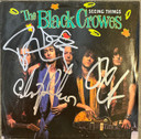 The Black Crowes – Seeing Things 7" SIGNED Single Vinyl (Used)