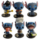 Lilo & Stitch - Set of 6 Stitch Mini Figures