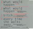 Meredith Brooks - What Would Happen 4 Track CD Single