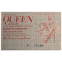 Queen - Hot Space 1982 Original Vintage Concert Ticket