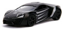 Black Panther - 1:32 Lykan Hypersport Hollywood Rides Die Cast Car