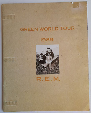R.E.M. - Green World Tour 1989 Original Concert Program