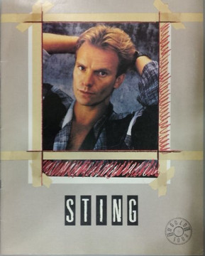 Sting - 1985 Australian Dream Of The Blue Turtles Original Concert Tour Program