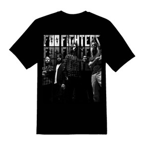Foo Fighters - Grayscale Band Unisex T-Shirt