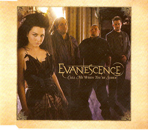 Evanescence – Call Me When You're Sober Misprinted Single CD