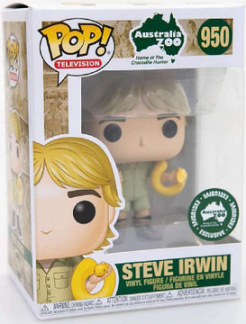 Crocodile Hunter - Steve Irwin (With Snake) Australia Zoo Limited Edition Exclusive Collectable Pop! Vinyl #950