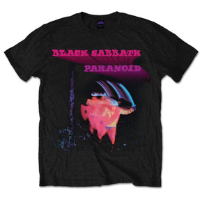 Black Sabbath - Paranoid Motion Trails Unisex T-Shirt Black Sabbath - Paranoid Motion Trails Unisex T-Shirt