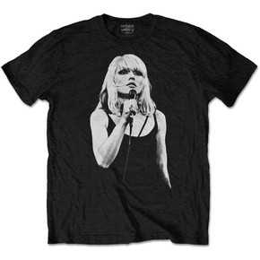 Blondie - Debbie Harry Open Mic Unisex T-Shirt Blondie - Debbie Harry Open Mic Unisex T-Shirt