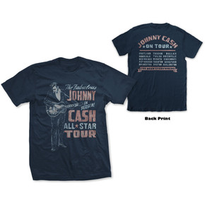 Johnny Cash - All Star Tour Unisex T-Shirt