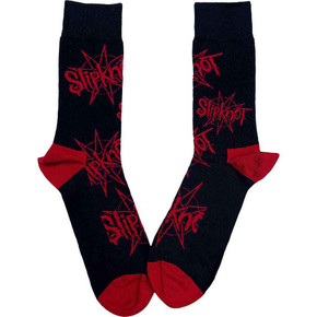 Slipknot - Logo & Nonagram Black Unisex Socks Slipknot - Logo & Nonagram Black Unisex Socks