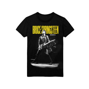 Bruce Springsteen - Wintergarden 1978 Guitar (Yellow Font) Unisex T-Shirt Bruce Springsteen - Wintergarden 1978 Guitar (Yellow Font) Unisex T-Shirt