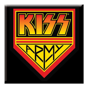 Kiss - Army Square Magnet Kiss - Army Square Magnet