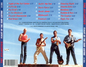 Atlantics - Flight Of The Surf Guitar CD (New)