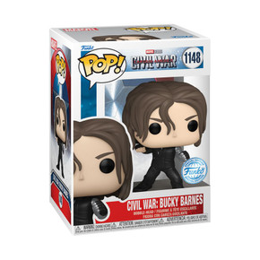 Captain America 3: Civil War - Bucky Barnes Build-A-Scene Pop! Vinyl