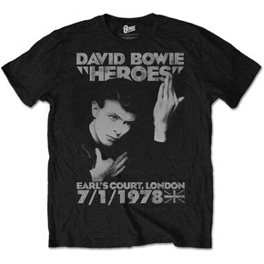 David Bowie - Heroes Earl's Court Unisex T-Shirt
