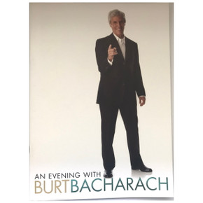 Burt Bacharach - An Evening With 2007 Australia & New Zealand Original Concert Tour Program