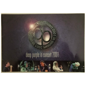 Deep Purple - In Concert 2001 Australia & Asia Original Concert Tour Program