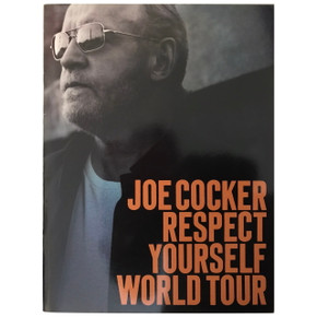 Joe Cocker - Respect Yourself World Tour 2002 Original Concert Tour Program