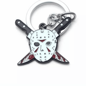 Friday the 13th - Jason Mask Metal Keyring