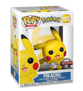 Pokemon - Pikachu Waving Diamond Glitter US Exclusive Pop! Vinyl