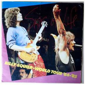 Billy Squier - World Tour 1984 - 1985 Original Concert Tour Program