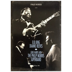 B.B. King & Dianne Reeves With The Philip Morris Superband - World Tour 1991 With Concert Ticket