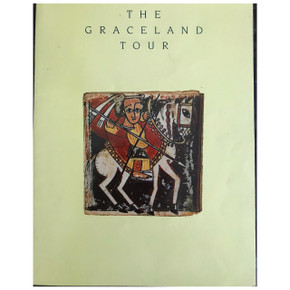 Paul Simon - The Graceland Tour 1987 Original Concert Tour Program With Ticket