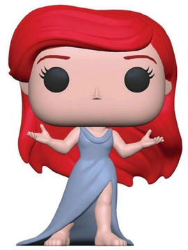 Little Mermaid - Ariel (Purple Dress) Collectable Pop! Vinyl W/ Pop! Protector