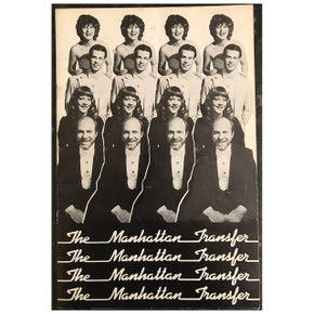 Manhattan Transfer - 1977 Australia Original Concert Tour Program