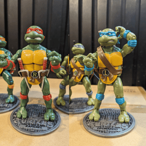 Teenage Mutant Ninja Turtles - Set of 4 Figures Teenage Mutant Ninja Turtles - Set of 4 Figures