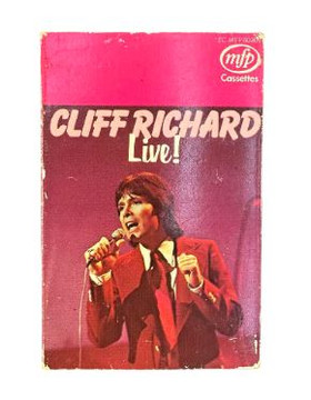 Cliff Richard – Live! Cassette (Used)