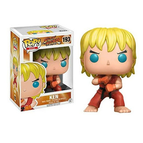 Street Fighter - Ken (Special Attack) Collectable Pop! Vinyl #193 (Used)