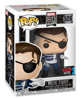 Marvel 80th Anniversary - Nick Fury 1st Appearance 2019 NYCC Collectable Pop! Vinyl #528