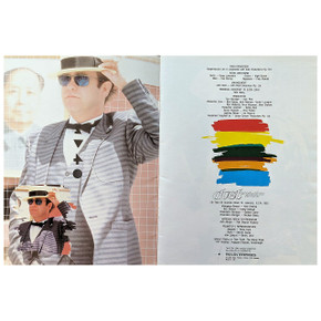 Elton John - Too Low For Zero 1984 Australian Concert Program