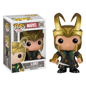 Thor - Loki (Helmeted) Collectable Pop! Vinyl #36 (Used)