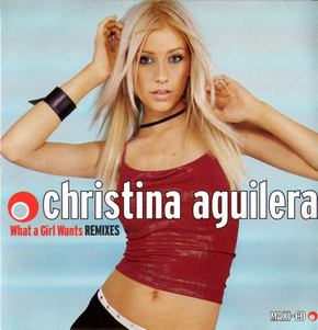 Christina Aguilera - What A Girl Wants Remixes 4 Track CD Single