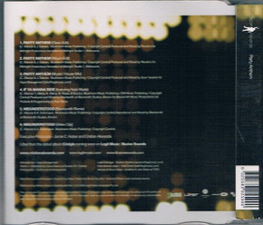 Cristian Alexanda - Party Anthem 5 Track + Video CD Single