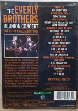 Everly Brothers – Reunion Concert Live At The Royal Albert Hall 1983 DVD