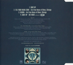 Black Eyed Peas - Shut Up 3 Track + Video CD Single
