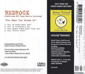 Bedrock Featuring KYO - For What You Dream Of 4 Track CD Single