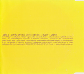 Blur - Song 2 - 4 Track CD Single