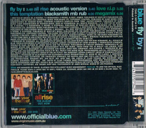Blue - Fly By II 5 Track CD Single