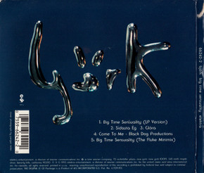 Bjork - Big Time Sensuality 5 Track CD Single