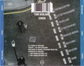 Tom Verlaine - Cover CD