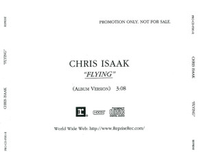 Chris Isaak - Flying Promo 1 Track CD Single