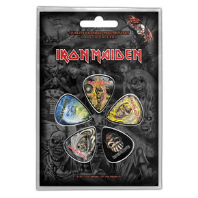 Iron Maiden - The Faces Of Eddie Plectrums Pack Iron Maiden - The Faces Of Eddie Plectrums Pack