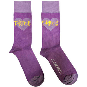 Prince - Purple Heart Unisex Size 7-11 Socks