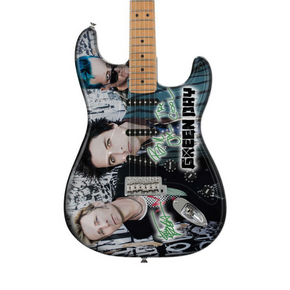 Green day - Band And Logo Miniature Guitar Green day - Band And Logo Miniature Guitar