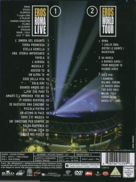 Eros Ramazzotti – Eros Roma Live 2DVD (Used) Eros Ramazzotti – Eros Roma Live 2DVD (Used)